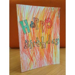 Cake inside card