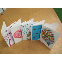 Finger Print Seaonal Cards