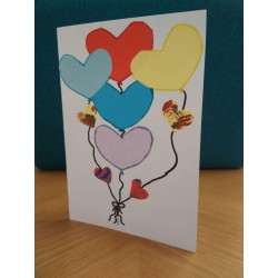 Heart Balloons- Heart pully...