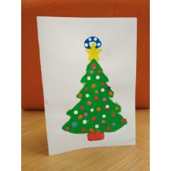 Painted Christmas Tree-...