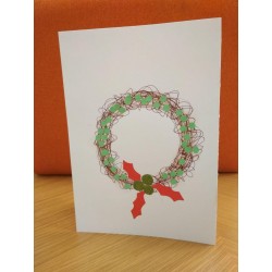 Holepunch Christmas Wreath