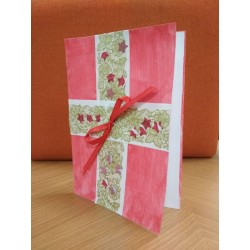 Red based gift- gold and red